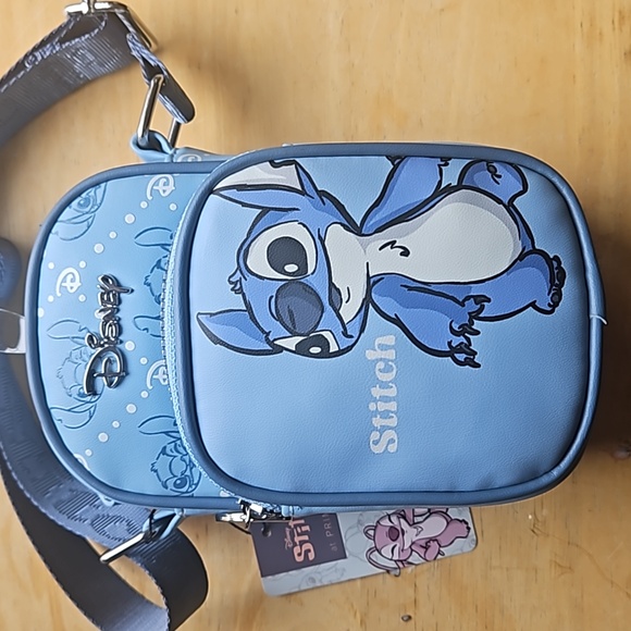 DISNEY STICH CELLPHONE CROSSBODY BAG - Picture 2 of 12